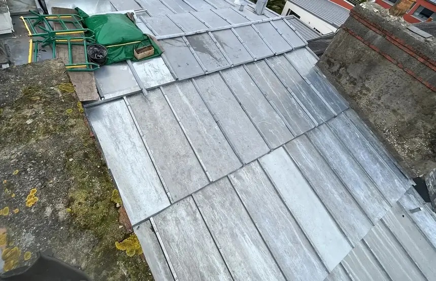 Toiture zinc à Lorient